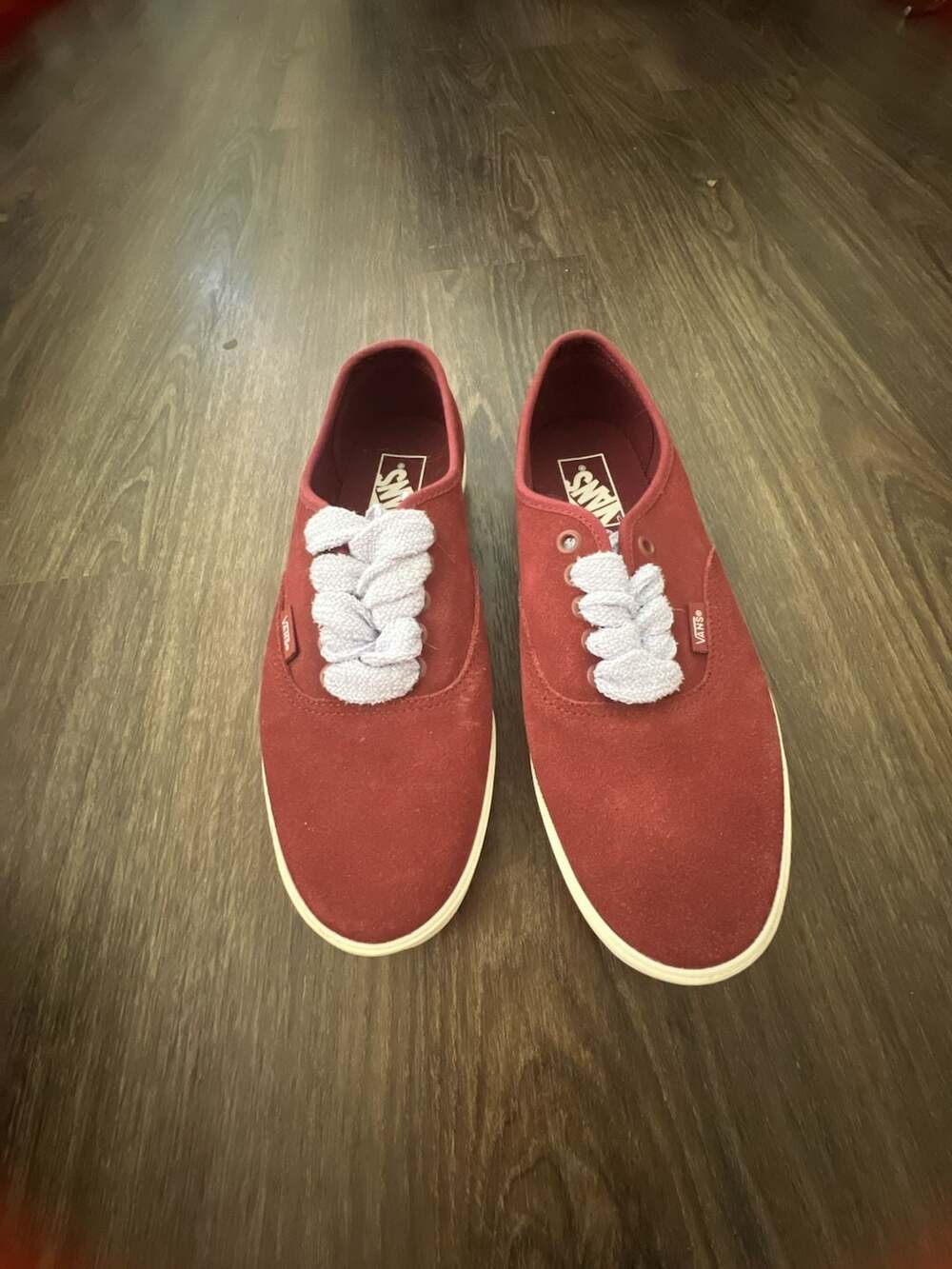 Vans Authentic Lo Pro Suede Sneakers Maroon